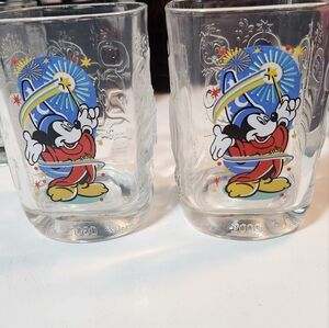 McDonald's 2000 Walt Disney World Millennium Celebration Glass